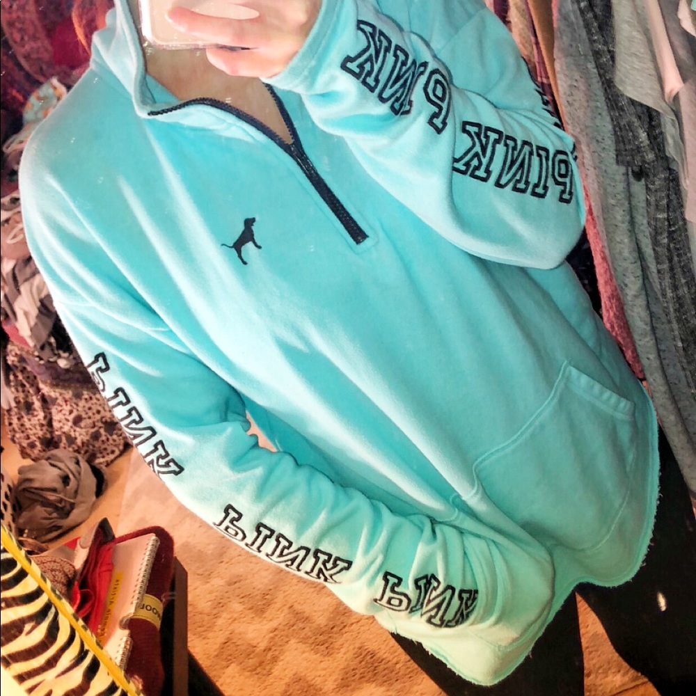 Victoria’s Secret PINK half-zip pullover